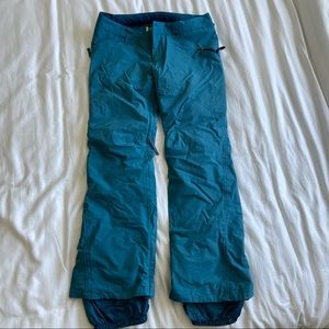 Burton Dryride ladies large ski/snowboard pants in blue